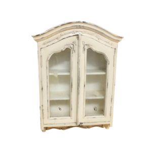 Almari Dinding White Zakywood Furniture Jepara