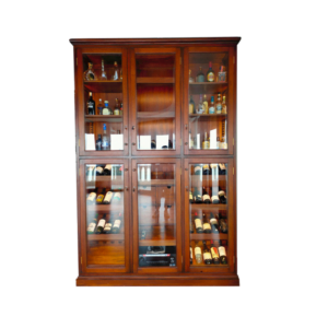 Almari Wine Zakywood Furniture Jepara